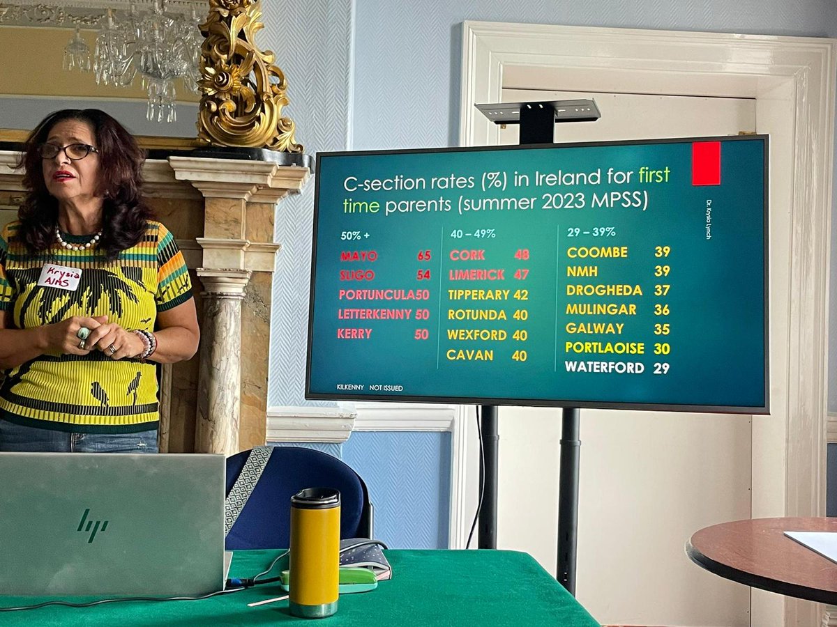 Jane Xavier (@janejanebx) on Twitter photo <a href="/AIMSIreland/">AIMS Ireland</a> <a href="/dublindoula/">Krysia Lynch</a> talks about the #csection rates for first time parents in Ireland. <a href="/AIMSIreland/">AIMS Ireland</a> <a href="/dublindoula/">Krysia Lynch</a> talks about the #csection rates for first time parents in Ireland.