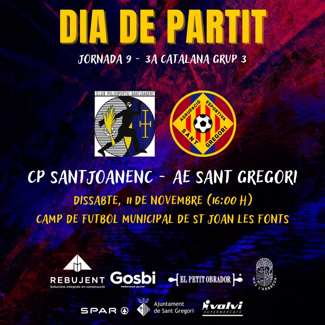 AE Sant Gregori tweet media