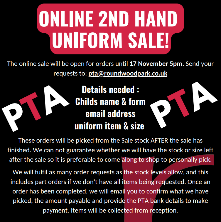 Roundwood Park PTA tweet media