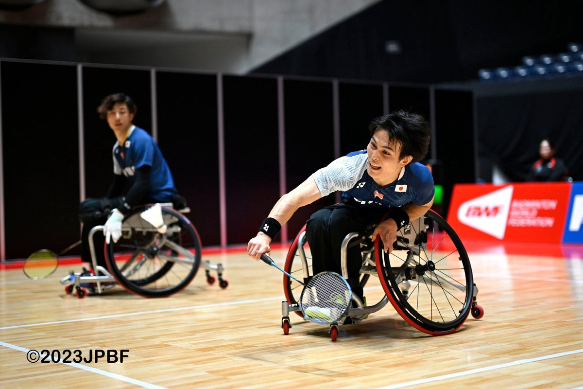 jpbf_parabad's tweet photo. HULIC DAIHATSU JAPAN PARA BADMINTON INTERNATIONAL 2023

5日目が終了しました✅
明日はいよいよ最終日！
各種目決勝などが行われます🔥
皆様のご来場・ご視聴をお待ちしております✨
📍国立代々木競技場第一体育館
⏰第1試合10:00スタート

#パラバドミントン #Parabadminton #パラバド #JPBI2023 https://t.co/A27KKlv1vA