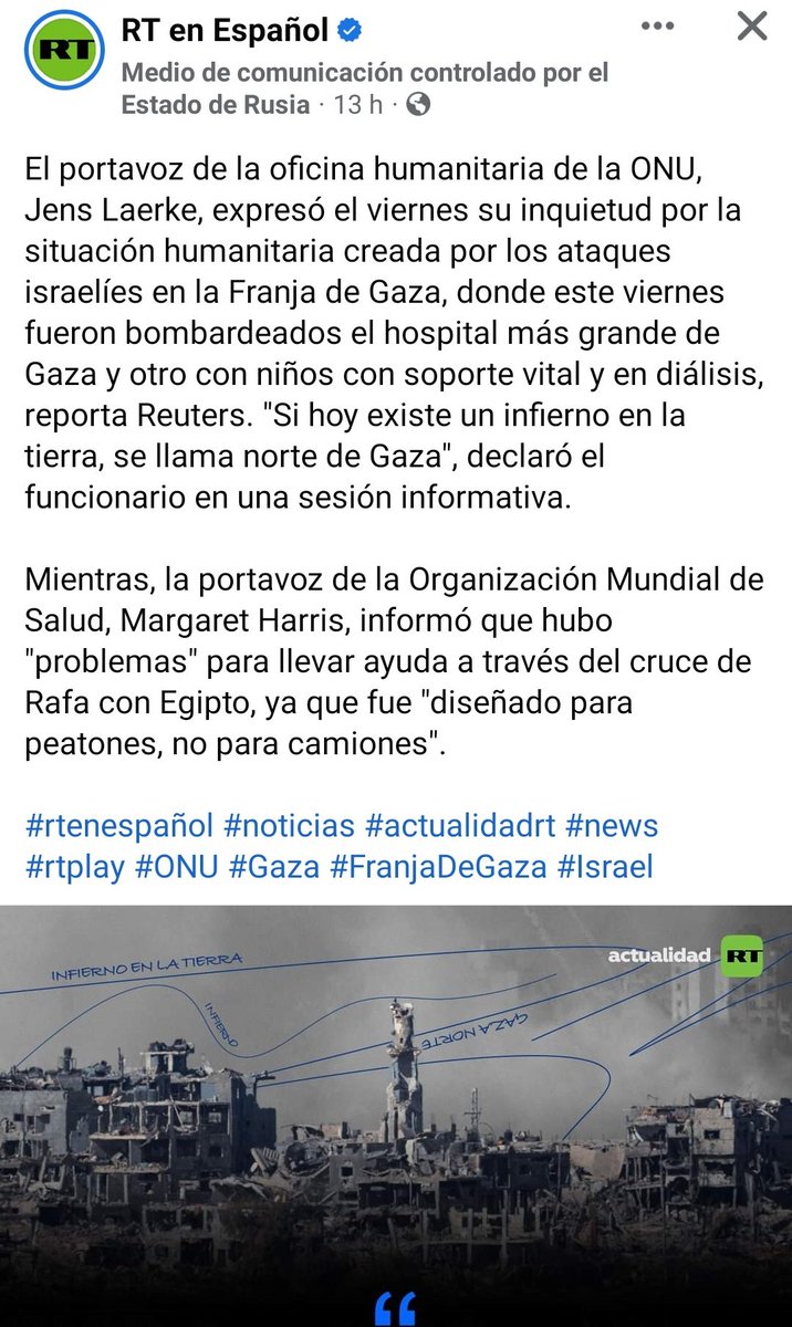 DFerMartin's tweet photo. Entonces para cuándo @BluRadioCo volverá a llamar @galida12 para que diga que lo dicho aquí es una mentira por qué es un medio ruso? Para cuándo @NestorMoralesC le hará una entrevista de defensa a los sionistas asesinos de niños y genocidas? https://t.co/g8Szav1HAa