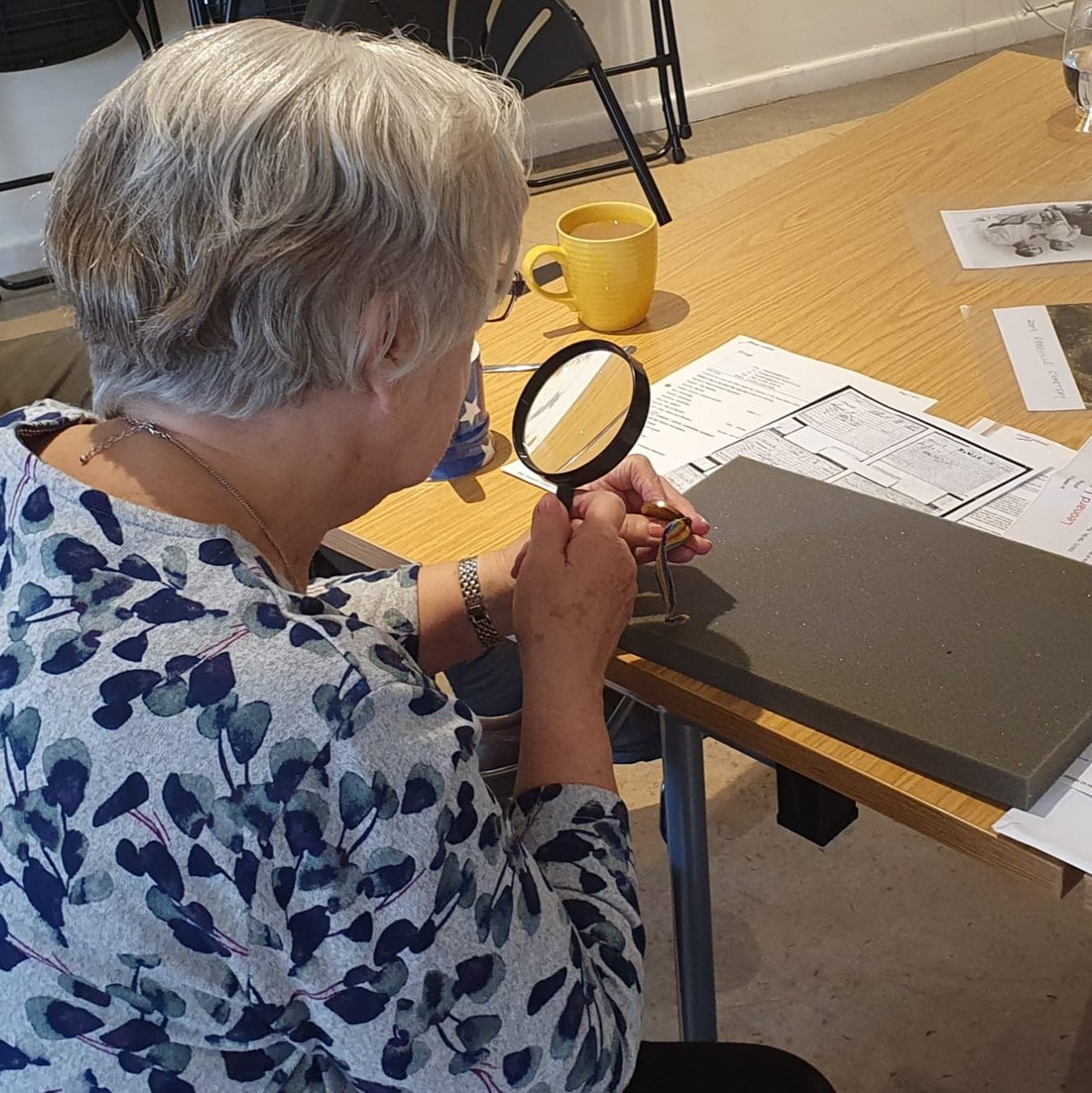 As we commemorate Remembrance Day, we recall a reunion here at the Museum of Cambridge, where Susan Smith, the granddaughter of WWI veteran Private Leonard Lantiff Miller, received her grandfather’s Victory medal.

Read more about this story in our blog: museumofcambridge.org.uk/2023/09/reunit…