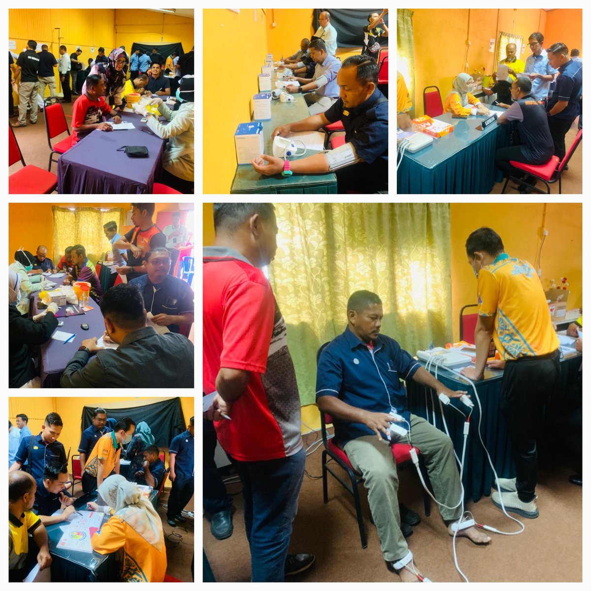 7 Nov 2023 - CKMNT telah menganjurkan program Pemeriksaan Kesihatan percuma bersama HSNZ untuk semua kakitangan dan juga terbuka kpd JKR cawangan-cawangan lain. Terima kasih kpd semua yg telah hadir.
<a href="/IrZulkifli3/">Ir Zulkifli Abdul Rashad</a> 
<a href="/JKR_CKM/">JKR CAW. KEJ. MEKANIKAL</a> 
<a href="/Ir_Humaizi/">Ahmad Humaizi</a> 
<a href="/me03594/">Hj Mohamad Amir</a> 
<a href="/JKRTerengganu/">JKR Terengganu</a> 
<a href="/JKR_ckeTrg/">JKR CKE TRG</a>