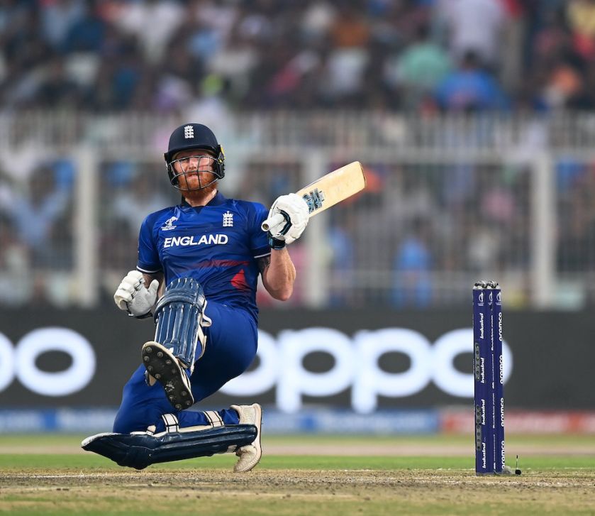 Brilliant performance by Ben stokes 🔥
8️⃣4️⃣ Runs
7️⃣6️⃣ Balls
1️⃣1️⃣ Fours
2️⃣ Sixes

📸: ICC/Getty Images

#CWC2023 #ENGvsPAK #BANvsAUS #CWC23INDIA