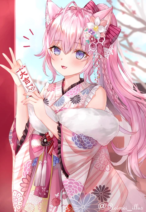 【3日目】 #博衣こより ちゃん お正月衣装