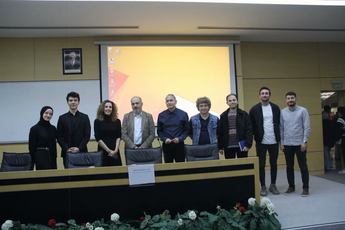 "Tasavvuf Sanatçıya İlham Kaynağı Olabilir mi?" başlıklı konuşması ile Prof. Dr. İsmail Güleç'i üniversitemizde ağırladık. Başta Prof. Dr. İsmail Güleç olmak üzere konferansa katılan tüm dinleyicilere teşekkür ederiz.