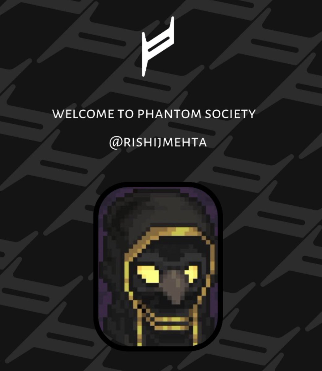 A new sale has struck via OTC. You’re a phantom <a href="/rishijmehta/">Rishi Mehta</a> 💀