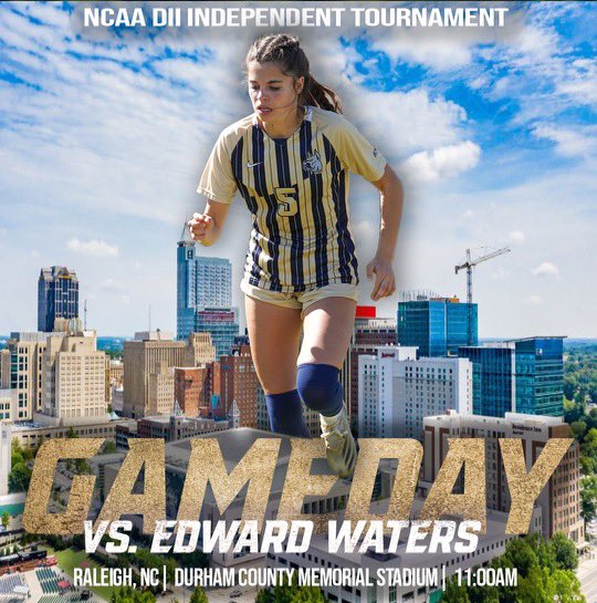 Today <a href="/GoBigBlueSoccer/">Bluefield State Women’s Soccer</a> makes history with its first appearance in the NCAA DII independent tournament. 

No live stream today but head on down to the Durham County Memorial Stadium in Raleigh NC. 

11am v Edward Waters

Let’s go Big Blue! 

#BluefieldStateOfMind