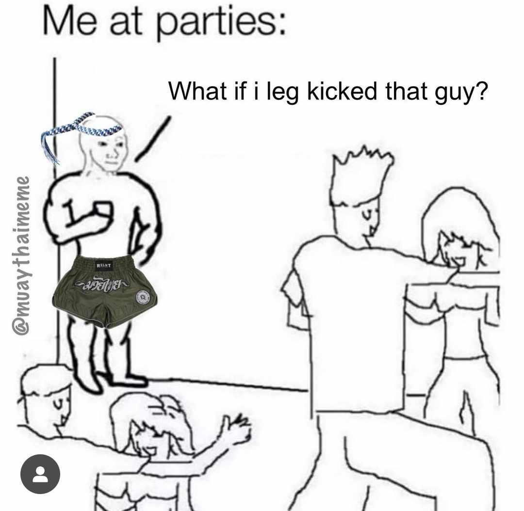 Or a teep straight to the chin