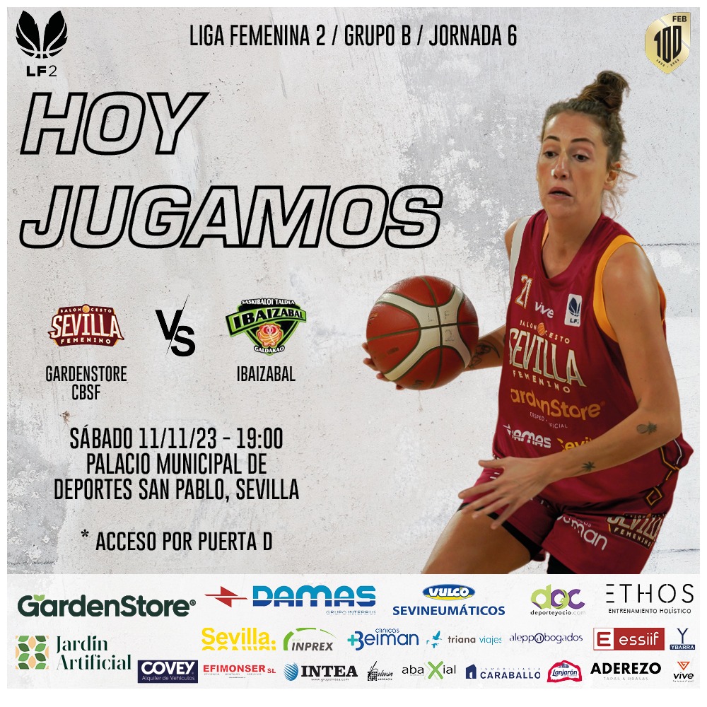 cbsfemenino's tweet photo. 🚨 𝐌𝐀𝐓𝐂𝐇 𝐃𝐀𝐘

🏆 J.6 - #LF2

🏀 @TwitGardenstore Baloncesto Sevilla Femenino - @IbaizabalST

📍 𝐏𝐚𝐛𝐞𝐥𝐥𝐨́𝐧 𝐒𝐚𝐧 𝐏𝐚𝐛𝐥𝐨

⏰ 𝐒𝐚́𝐛𝐚𝐝𝐨 11 𝐝𝐞 𝐧𝐨𝐯𝐢𝐞𝐦𝐛𝐫𝐞, 19:00

📺 https://t.co/7YehYsk20Q

🔗 https://t.co/CpAMjQSHi2

#TodasJuntas https://t.co/FptF6GST0V