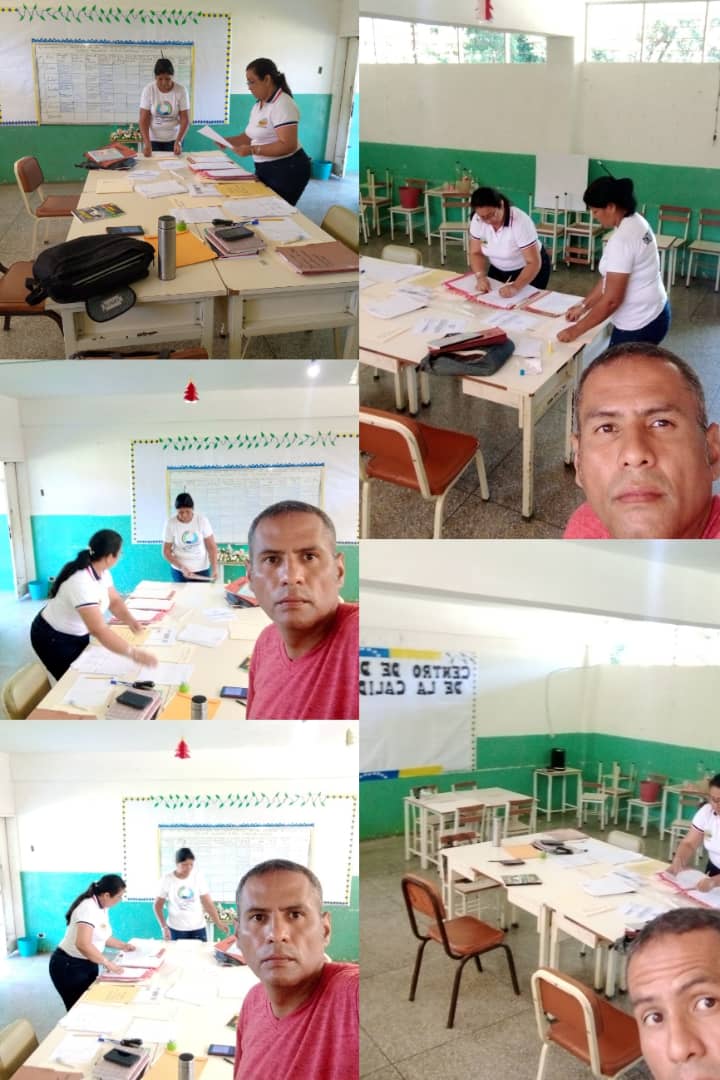 En la organización de nuestros expedientes,  CDCE Tucutunemo Trabajando en  la transformación  educativa