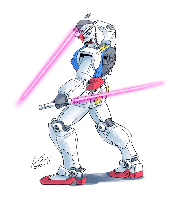 #サムライの日今宵のビームサーベルは一味違うぞ #ガンダム 