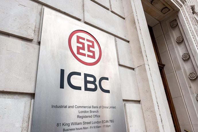 CRYPTO2879's tweet photo. The subsidiary of China's largest bank, ICBCFS, was attacked by Russian LockBit ransomware, causing chaos in the US Treasury market.  LockBit generally only accepts payments in cryptocurrencies such as Bitcoin, Monero or Zcash. https://t.co/OFQwZIdPMF
