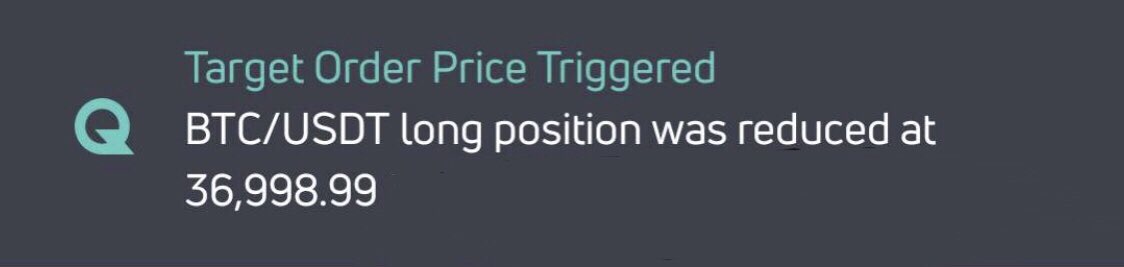 On commence à prendre des profits tranquillement sur BTC 💰 
Bon week-end 🍹#Bitcoin