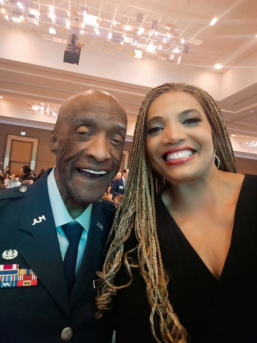 I'm celebrating Veterans : 96 yo Brigadier General Enoch'Woody' Woodhouse.Jr. One of the last surviving members of the Tuskegee Airmen, the 1st group of all-Black military aviators in the U.S. Army Air Corps, a precursor of the U.S. Air Force. Roxbury Native. Happy Veterans Day