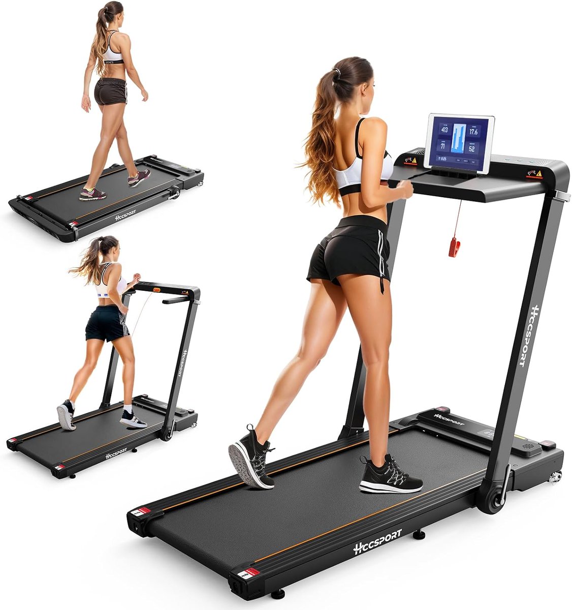 Hccsport Treadmill with Incline, 3 in 1 under desk Treadmill Walking Pad with Removable Desk Workstation 3.5HP... #treadmill #HccsportTreadmillwithIncline #FoldingTreadmill #RunningMachine #HccsportTreadmill #Hccsport #3in1underdeskTreadmill pinterest.com/pin/5956714882…