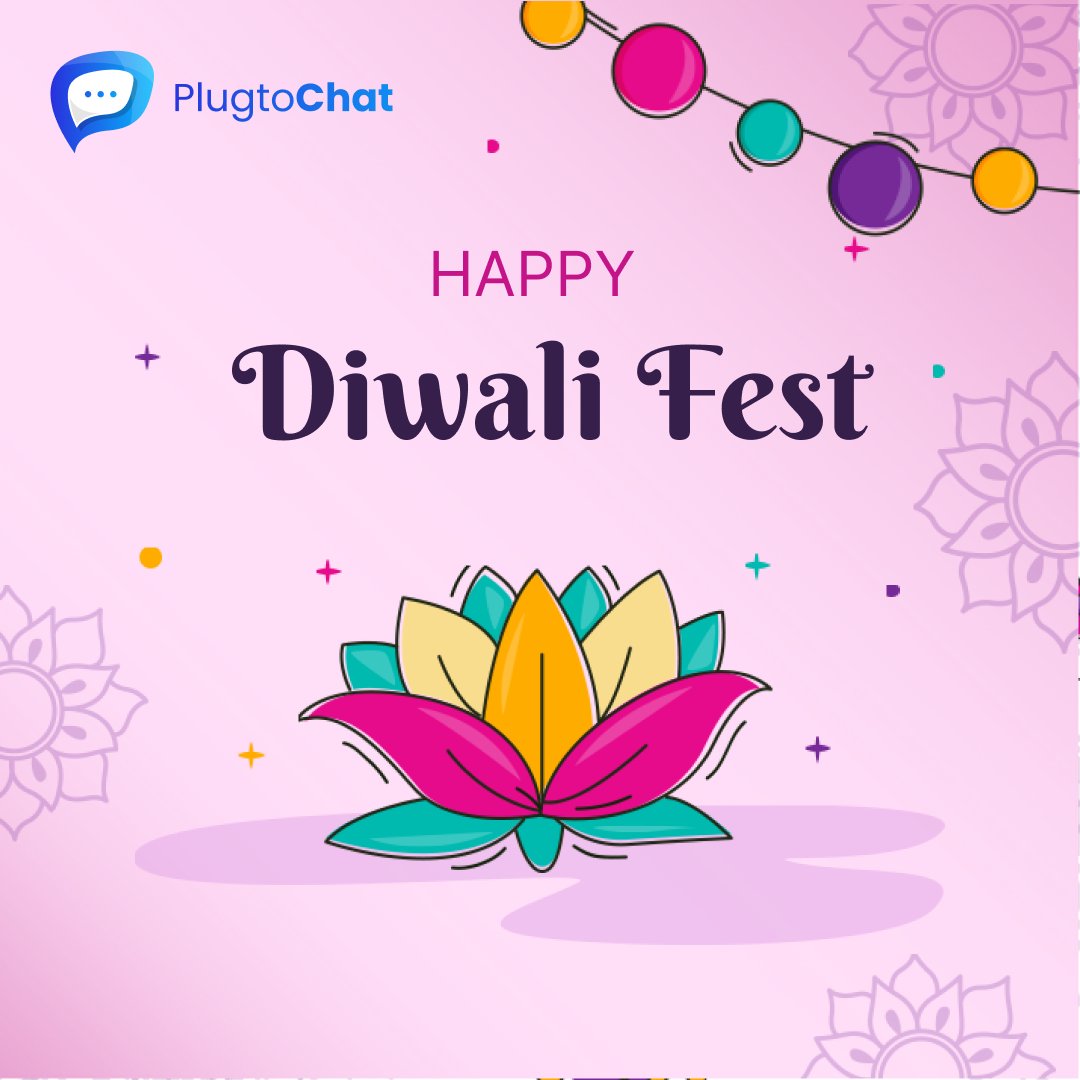 PlugtoChat's tweet image. Wishing you a prosperous and joyful Diwali. Let the festivities begin with plugtochat.
#diwali #chatAPI #JavascriptSDK #prebuiltUI #plugtochat #livechatc #chatapp #chatplugin #Chatplugin #interactionplatform #chatapps #interactiondesign #roi #viralvideos #plugtochat