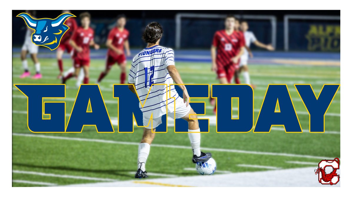 It's NCAA Tournament time for the Men's Soccer team as they take on Cortland!

📍: Cortland
⏰: 11 am
📽️: t.ly/FtPmW
📊: t.ly/0o7HM

#HornsUp // #d3soc