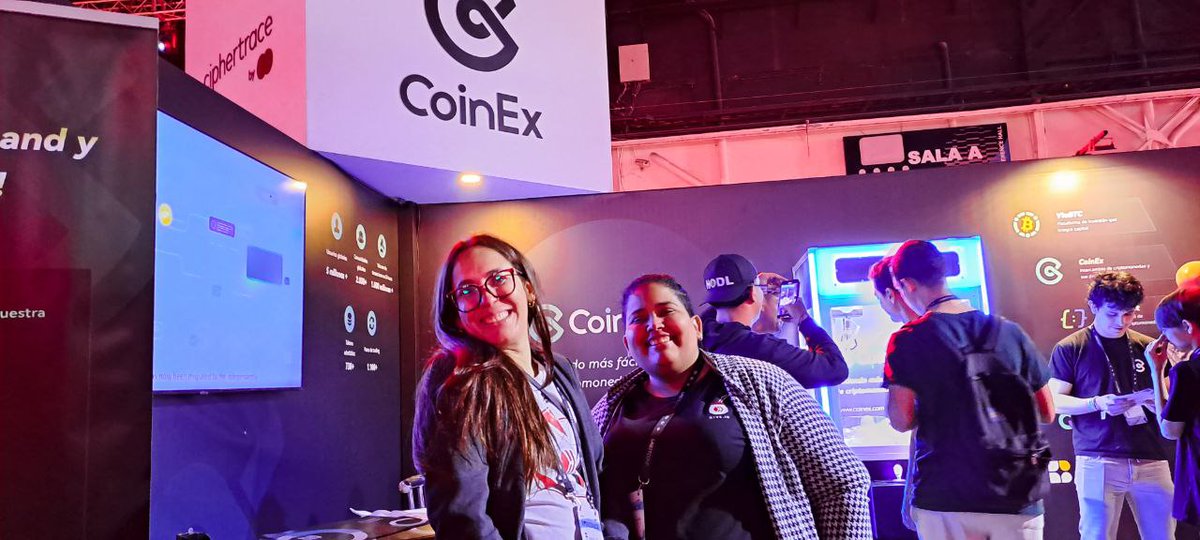 CoinExSpanish's tweet image. 🔥CoinEx y Hive juntos en @labitconf: ¡celebremos con un giveaway!

🎁1 ganador de 200 $HIVE

🙌Síguenos @hiveblocks_es y @CoinExSpanish
❤️Lk y Rt🔃
💬Invita a tus amigos en los comentarios con #LaBitConf2023 

¡Pásate por nuestro stand! Tenemos merch de Hive y CoinEx para ti😉