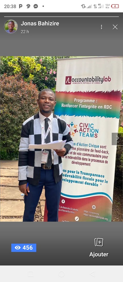#ACCOUNTABILITYLABRDC

Servir avec intégrité dans un programme qui renforce l'intégrité d'une nation, un travail pas facile mais possible avec un engagement décidé.  Mes salutations aux Réformateurs du MALI

<a href="/accountlabML/">Accountability Lab Mali</a> <a href="/DoussoubaKonate/">Djitteye Doussouba Konaté</a>