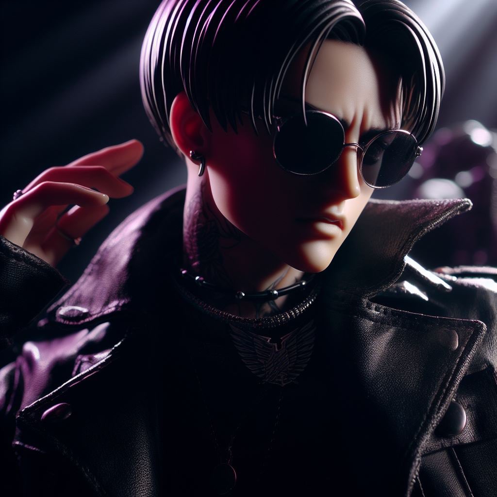 Rockstar Levi!! 😍🥰🥵🤩👌🏻🤌🏻🤘🏻🎸❤️❤️‍🔥 #leviackerman #AIArtwork #bingimagecreater