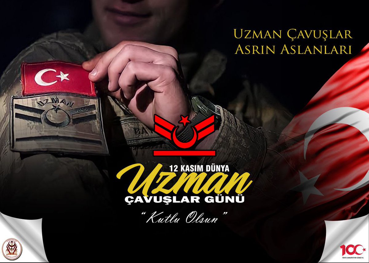 Ordu'nun en çok şehit veren rütbesi Kahraman Uzman Çavuşlar gününüz kutlu olsun.Varolun
<a href="/alitilkici38/">Ali Tilkici 🇹🇷</a>
#UzmanÇavuş
#12KasımUzmanÇavuşlarGünü