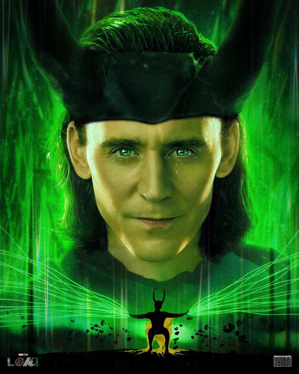 Loki - The God Of Stories 
#LokiSeason2  is completely a banger 💥💥💥.
#Loki  is the well written character in entire MCU and the best series till now.

#LokiFinale #Lokifanart