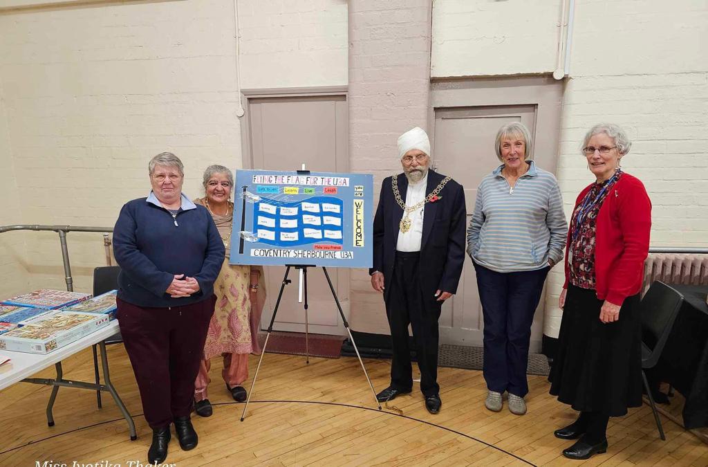The Lord Mayor and Lady Mayoress attended the 30th Anniversary of Coventry Sherbourne U3A on 2nd November. U3A is a UK-wide movement of locally run interest groups that provide a range of opportunities to anyone who has retired to stay active, experience new things and to learn.