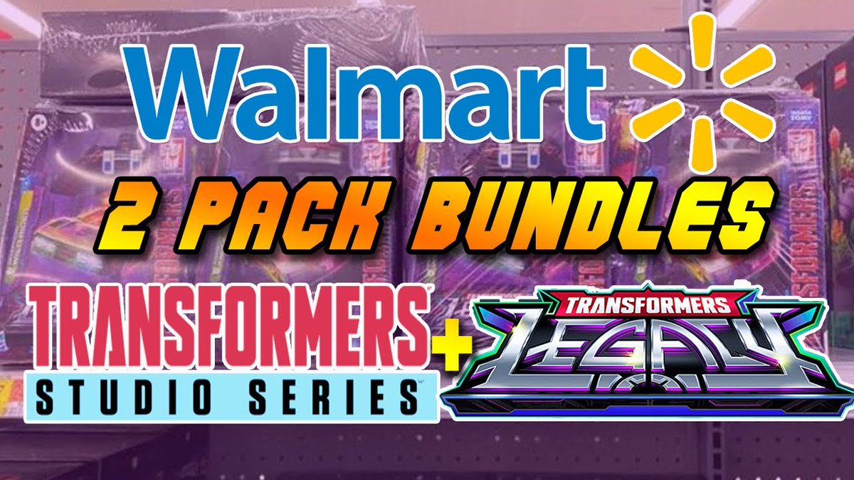 NEW VIDEO!
#Walmart is rolling out #TransformersLegacy & #TransformersStudioSeries bundle 2-packs. We go over all of the details

Link. youtube.com/theswishpop

#transformers #hasbro #actionfigures #toys #blackfriday