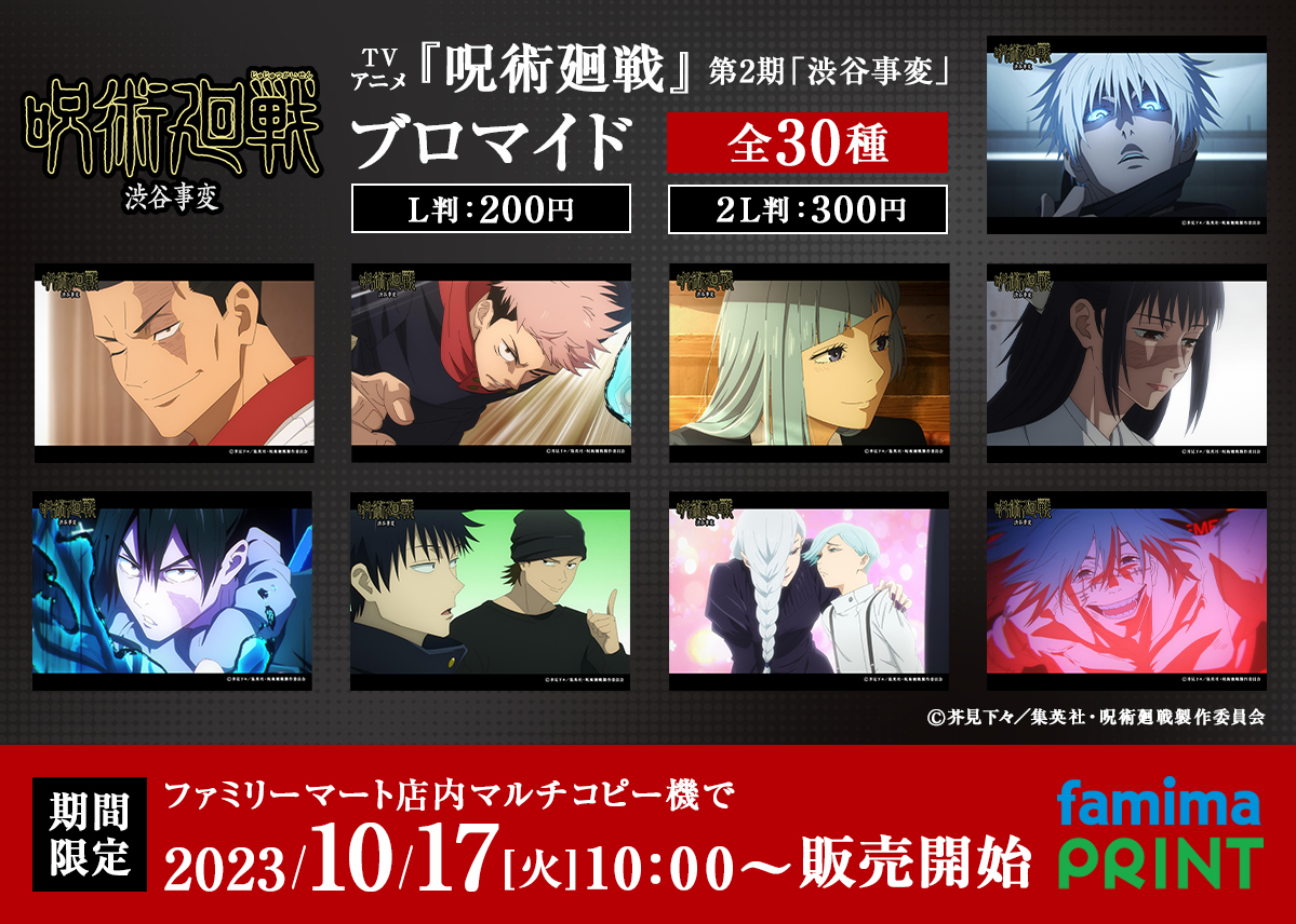 虎杖悠仁　ファミマプリント　ブロマイド　呪術廻戦 TVアニメ「呪術廻戦」 ケース付きブロマイドセット /(1)虎杖悠仁