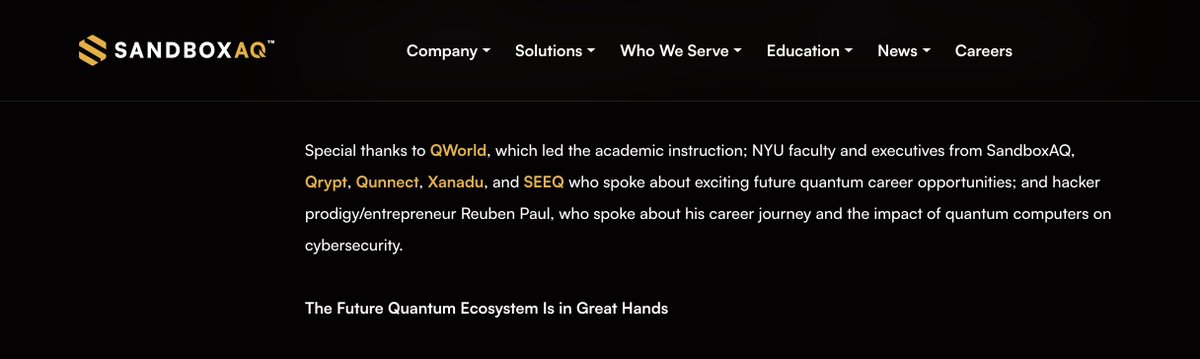 Humbled to have been invited to share my thoughts on Sep 24th, about how Quantum will impact cybersecurity, at the first Quantum Hackathon, ran by <a href="/nyutandon/">NYU Tandon</a> &amp; <a href="/SandboxAQ/">SandboxAQ</a>.
With Quantum cyber controls have to be rethought.
<a href="/qbraid_official/">qBraid</a> <a href="/QWorld19/">QWorld</a>