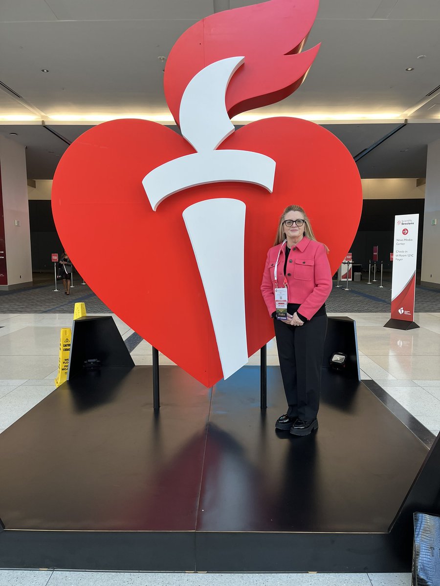 Excited to be at AHA Scientific Sessions 2023 in Philly representing Chair of CVSN Council.  Great Nursing Science Sessions!!! <a href="/CVSNHeart/">Cardiovascular and Stroke Nursing</a>, #UCLANursing.