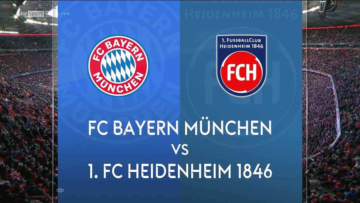 Bayern Munich vs Heidenheim