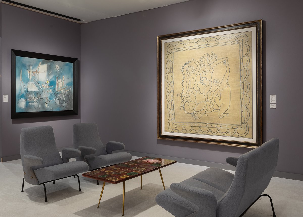 Together with <a href="/TheSalonNY/">Salon Art + Design</a>, we celebrate the birthday of #RobertoMatta, showcasing an excellent piece from 1960 at Booth B5. Representing the estate of Roberto Matta, we are honored to offer you a glimpse into the profound artistic work of this visionary. 

Booth B5
9-13 November