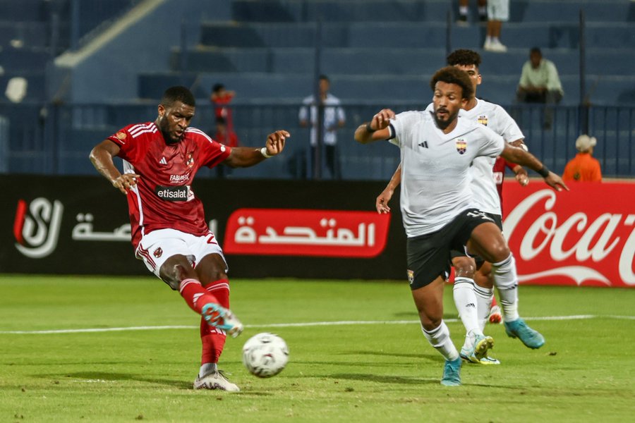 موديست يفتتح سجله التهديفي بالدوري بهدف أكثر من رائع 🎯

#يلا_يا_أهلي