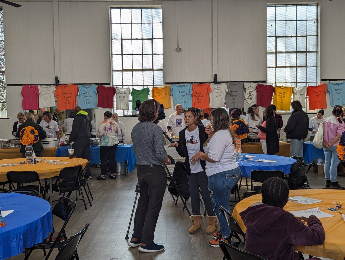 In Lancaster today to honor the life of Kendell Cook. Since he was murdered with a gun, his fiancee has held an annual Thanksgiving meal in November for the community to fight for a safer @cityoflancpa