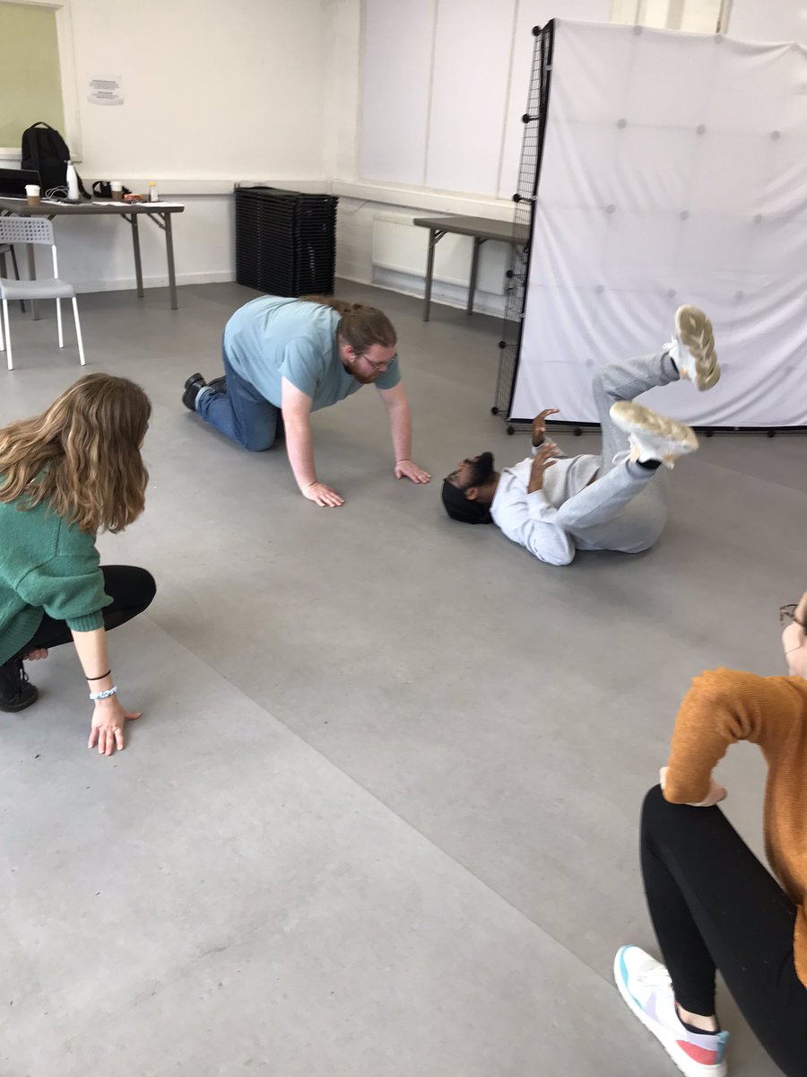 We’ve been rehearsing hard this past week for our production of The Road To Happiness by @TomProffitt :) can’t wait for people to see this joyous little show next weekend at <a href="/wearenonsuch/">Nonsuch Studios</a> 

A show about finding happiness for ages 7-12, but grown ups welcome too!