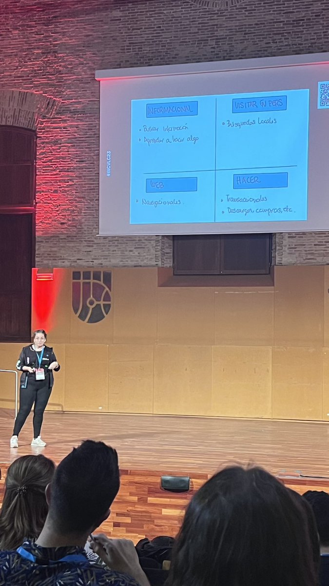 Intención de búsqueda SEO con <a href="/luciayelseo/">LucIA y el SEO A.K.A Lucía Rico🚀 SEO Estratégico</a> en #WCVLC23