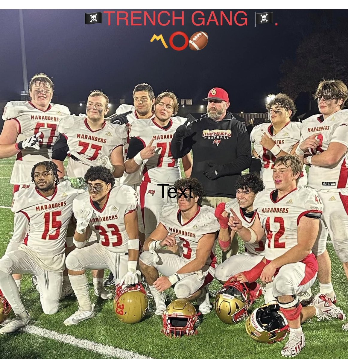 North 2, Group 4 State sectional CHAMPIONS. 〽️⭕️🏈