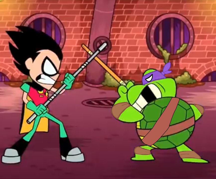 Incoizhere's tweet photo. Robin and Donnie in TTG #TeenTitans #RobinTTG #TMNT #tmnt2012 #tmntfanart #tmntdonnie #TeenageMutantNinjaTurtles #DonatelloHamato #teentitansfanart https://t.co/fFo0fsh1bl