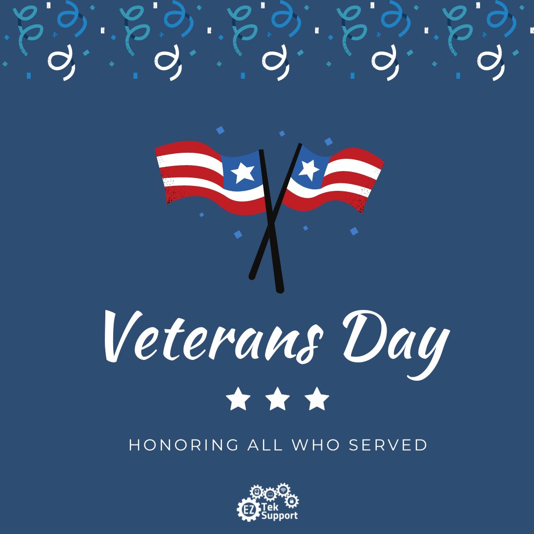eztek_solutions's tweet image. Today we honor our brave heroes. Grateful for their selfless service and unwavering dedication to protecting our freedom. #VeteransDay #GratefulForHeroes #HonoringService