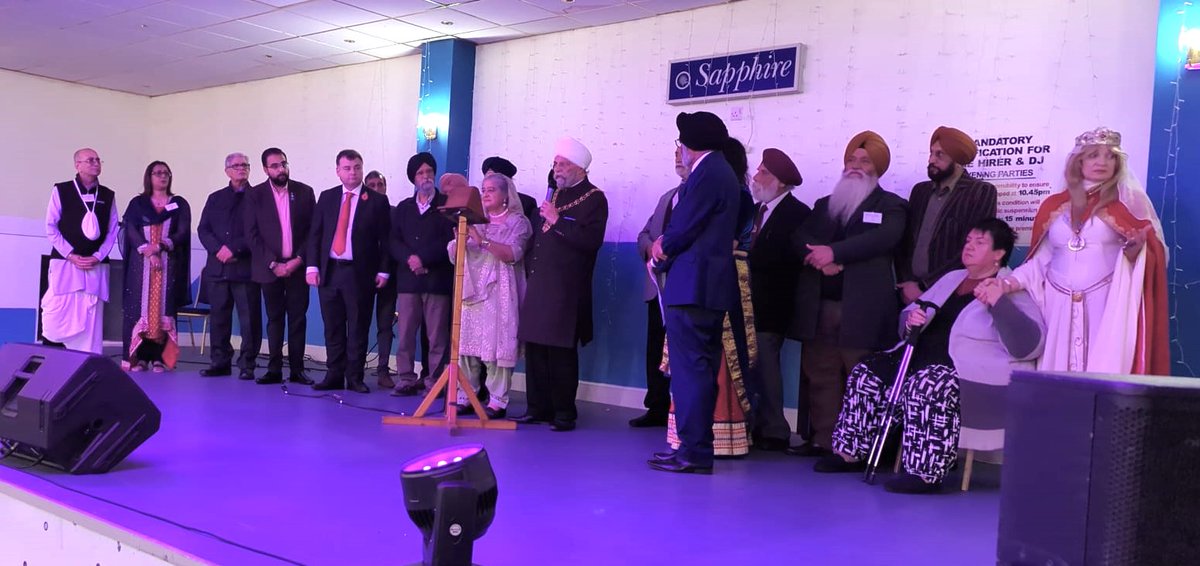 The Lord Mayor and Lady Mayoress attended the switching on of the Diwali Lights at Coventry Indian Community Centre on 4th November. The event celebrated Diwali which reminds us of the victory of light over darkness and good over evil.