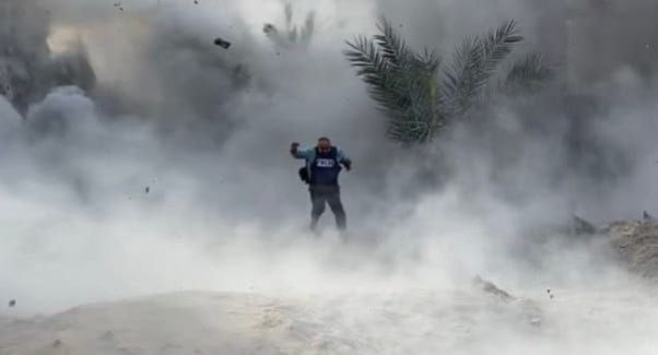 Timesofgaza's tweet photo. In the eye of the storm | Gaza. https://t.co/rYplO6iWuf