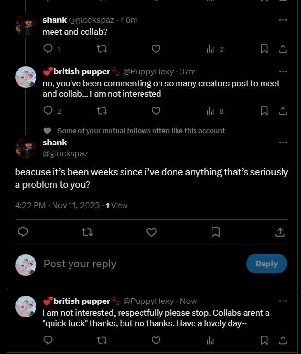 PuppyHexy tweet picture
