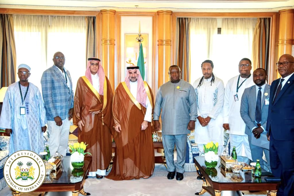 In continuing with my Government’s efforts to promote investments and advance #SierraLeone’s strategic advantage as a prime investment destination in #Africa, I met with the leadership of the sovereign wealth fund of the Kingdom of #SaudiArabia, the Public Investment Fund…