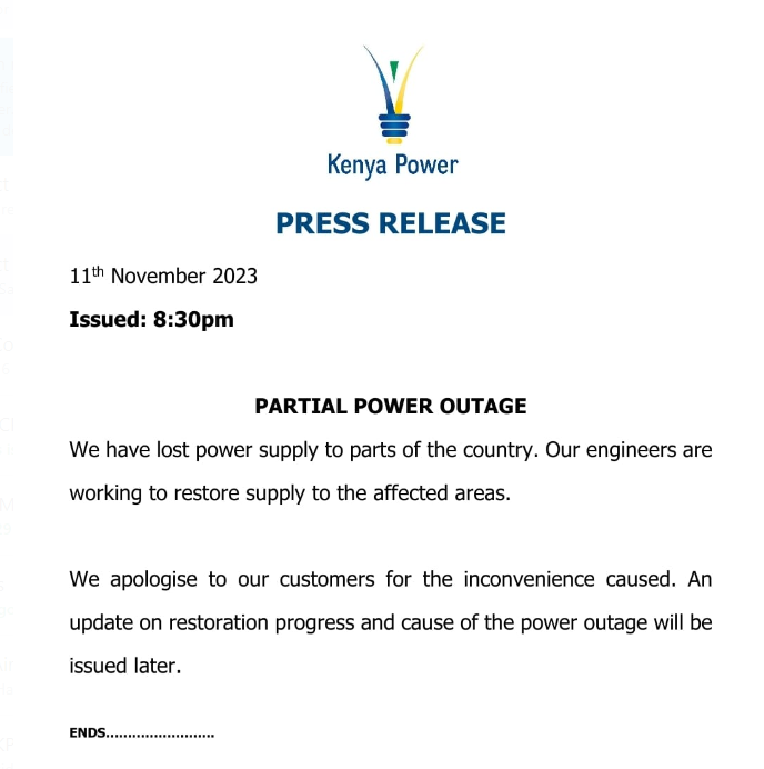 Kenya Power tweet media