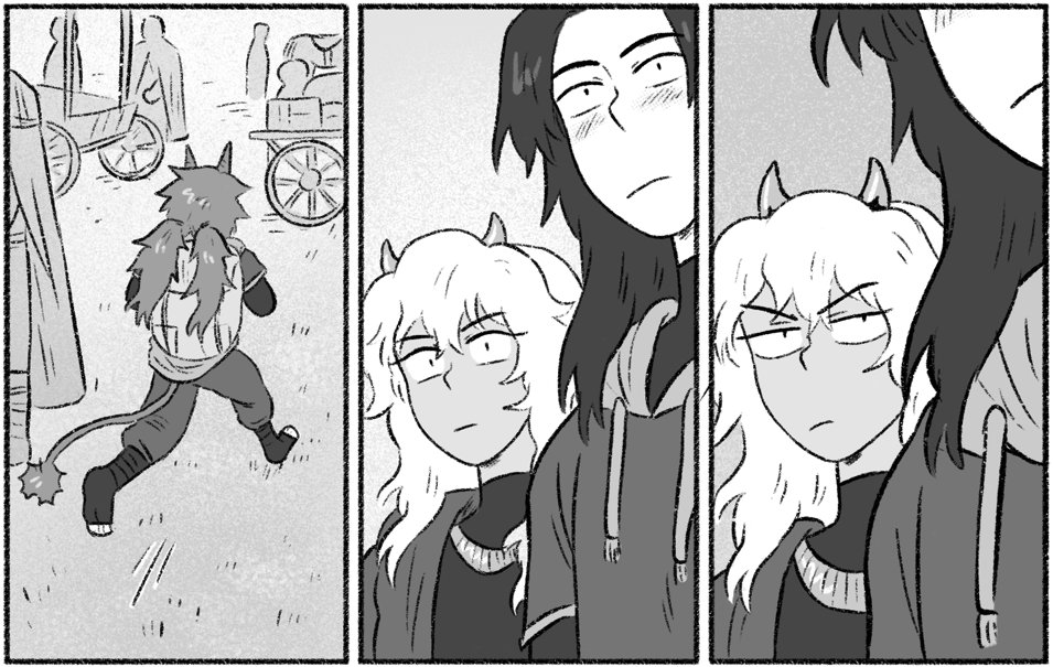 ✨Page 464 of Sparks is up now!✨
Don't give him that look Pallas :( he can't help it

✨https://t.co/RTjafwHOxr
✨Tapas https://t.co/QIPM6YWeLd
✨Support & read 100+ pages ahead https://t.co/Pkf9mTOYyv 