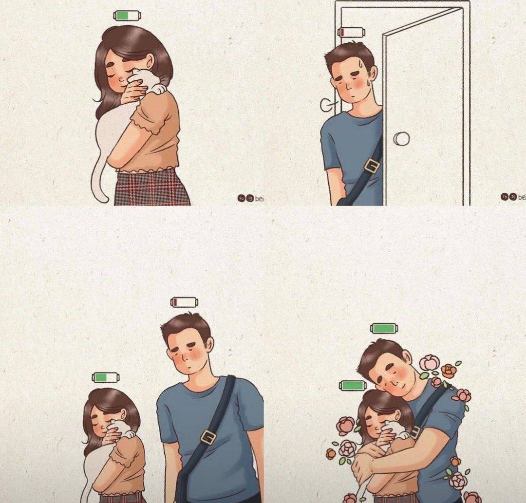 أستمع إلى صوتك
أشعر بأن القمر
قريبًا جدًا
من نافذتي