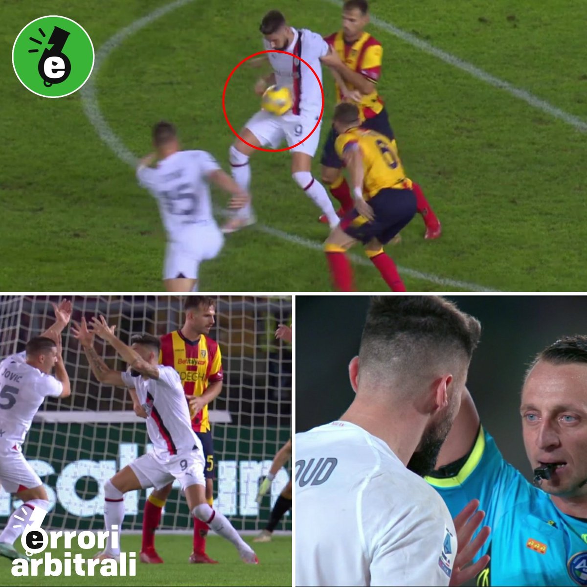 Denis Errori Arbitrali tweet media