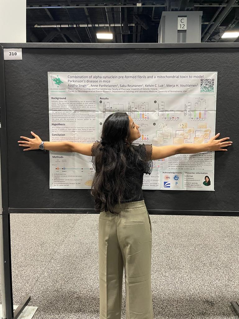 asingh2310's tweet photo. 📢 Happening now!

Proud and/or possessive, you decide!

See you at Board J10. Looking forward to exciting discussions and possible collaborations!

11th November 2023

@SfNtweets
#SfN23 #alphasynuclein #Parkinsons https://t.co/f2IKJ9H11O